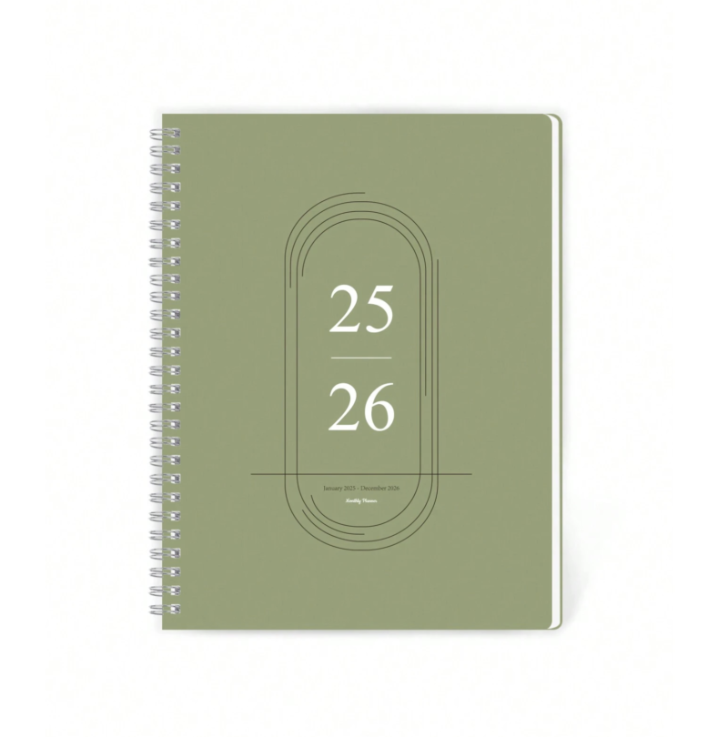 Trees 2025-2026 Planner Weekly And Monthly Notebook - Image 3