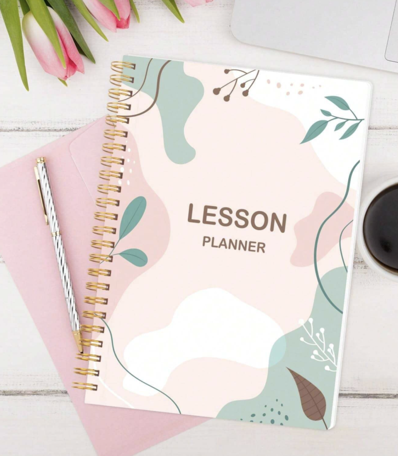 1PC Daily Lesson Planner, Undated Weekly/Daily Lesson Plan Book - Image 2